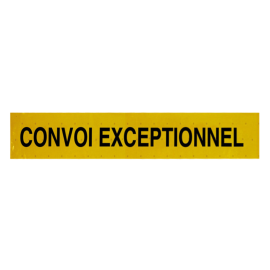 Adesivo per CONVOI EXCEPTIONNEL (visibile a 500m)